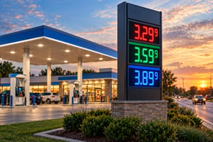 City and DOT Rules That Can Trip Up a New Electronic Price Sign